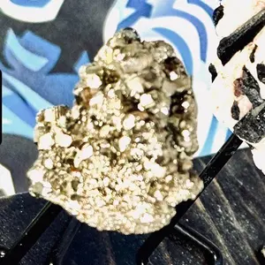 Pyrite Freestanding Display Crystal - Perfect for Displaying in Home or Office