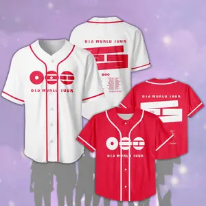 Kpop New Album Baseball Jersey, 2026 World Tour Baseball Jersey Shirt For Teen Girl Women Kpop Fan Gifts