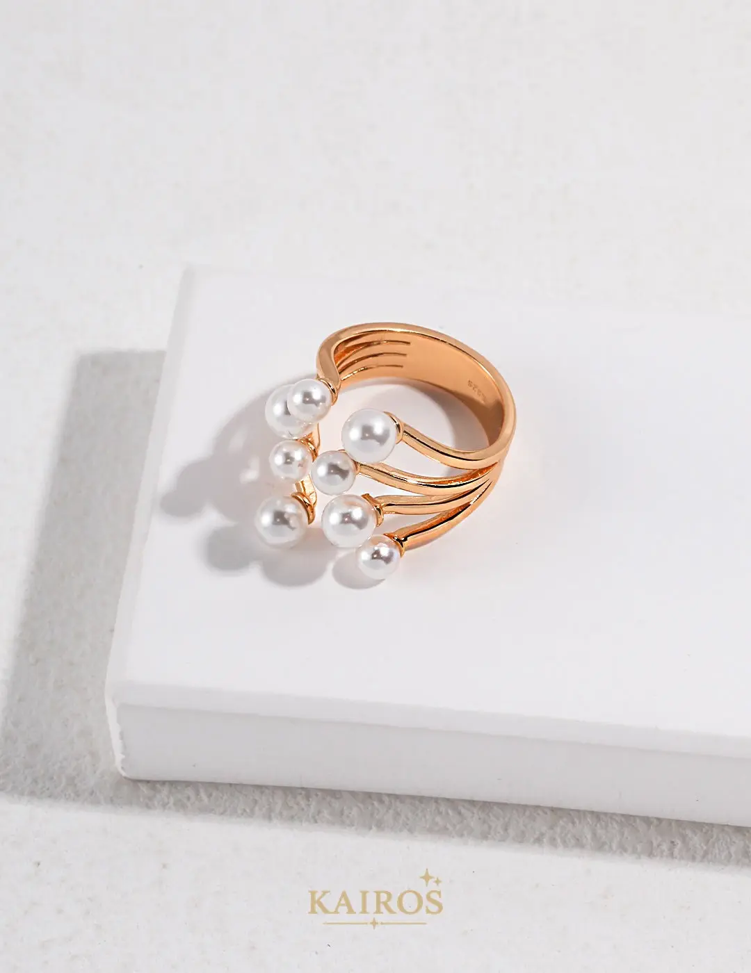 Blooming Garden Natural Pearl Ring