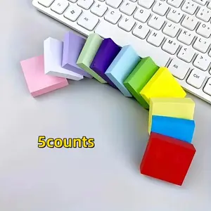 Assorted Color Sticky Notes, Adhesive Tabs for Students and Office Use, Self-Adhesive and Easy to Tear, Enhance Learning and Organization