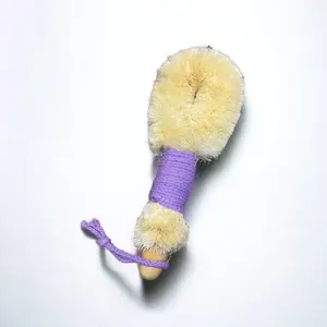 Exfoliating Dry body brush This gentle yet firm, dry body brush works in tandem with the body's natural systems to stimulate lymphatic flow, increase circulation, and detoxify the skin. Use on dry skin to exfoliate and prime the body for products