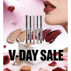 [V-DAY SALE]Viral Peel-Off Lip Liner Stain (Set of 5) – 24H Wear Tattoo Effect, Kiss-Proof Definition & Plumping Look