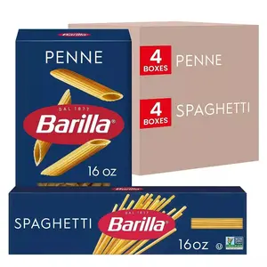 Barilla Penne & Spaghetti Variety Pack - 128oz/8pk Pasta Carb