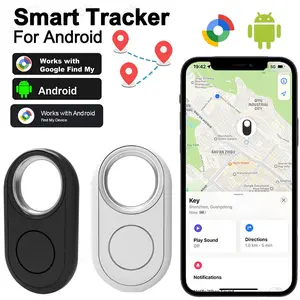 Thin strip intelligent GPS positioning tag compatible with Android Bluetooth anti loss device, two-way alarm, remote finder, key wallet, luggage, mobile phone, search locator