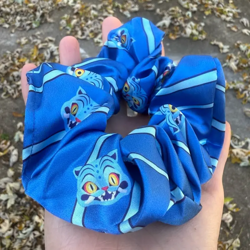 Derpy Cat Scrunchie