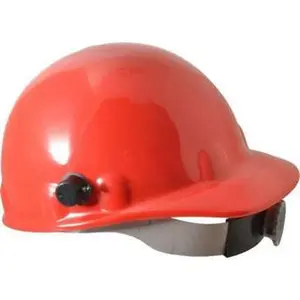 Honeywell Fibre-Metal ANSI Type I Class G 8-Point Ratchet Hard Hat Size 6-1/2 to 8, Plastic, Red E2QRW15A000