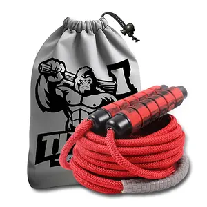 Adjustable Skipping Rope with Storage Bag, 1 Count Jump Rope with Foam Handle, Fitness Equipment for Home Gym Workout, Training Equipment, Adjustable Ropes