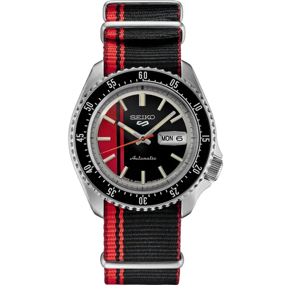 SRPK71 Seiko 5 Sports Automatic Black Dial Men's Watch