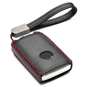 Vitodeco Leather Remote Key Fob Case Cover Protector Compatible with Mazda, 4-Button