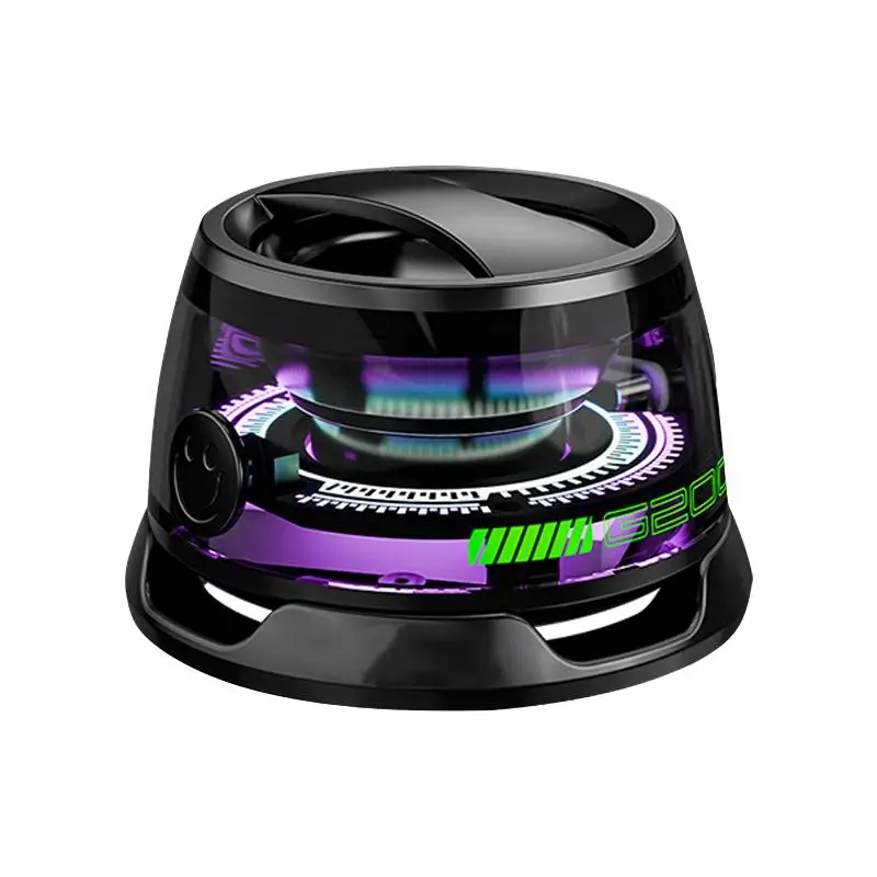 Portable Wireless Speaker, Rechargeable Bluetooth-compatible Speaker with Colorful Light, Mini Speaker for Home, Outdoor, Camping, Travel