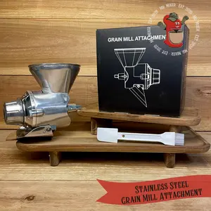 Grain Mill Attachment (Stainless Steel) Grain Mill Attachment (Stainless Steel)