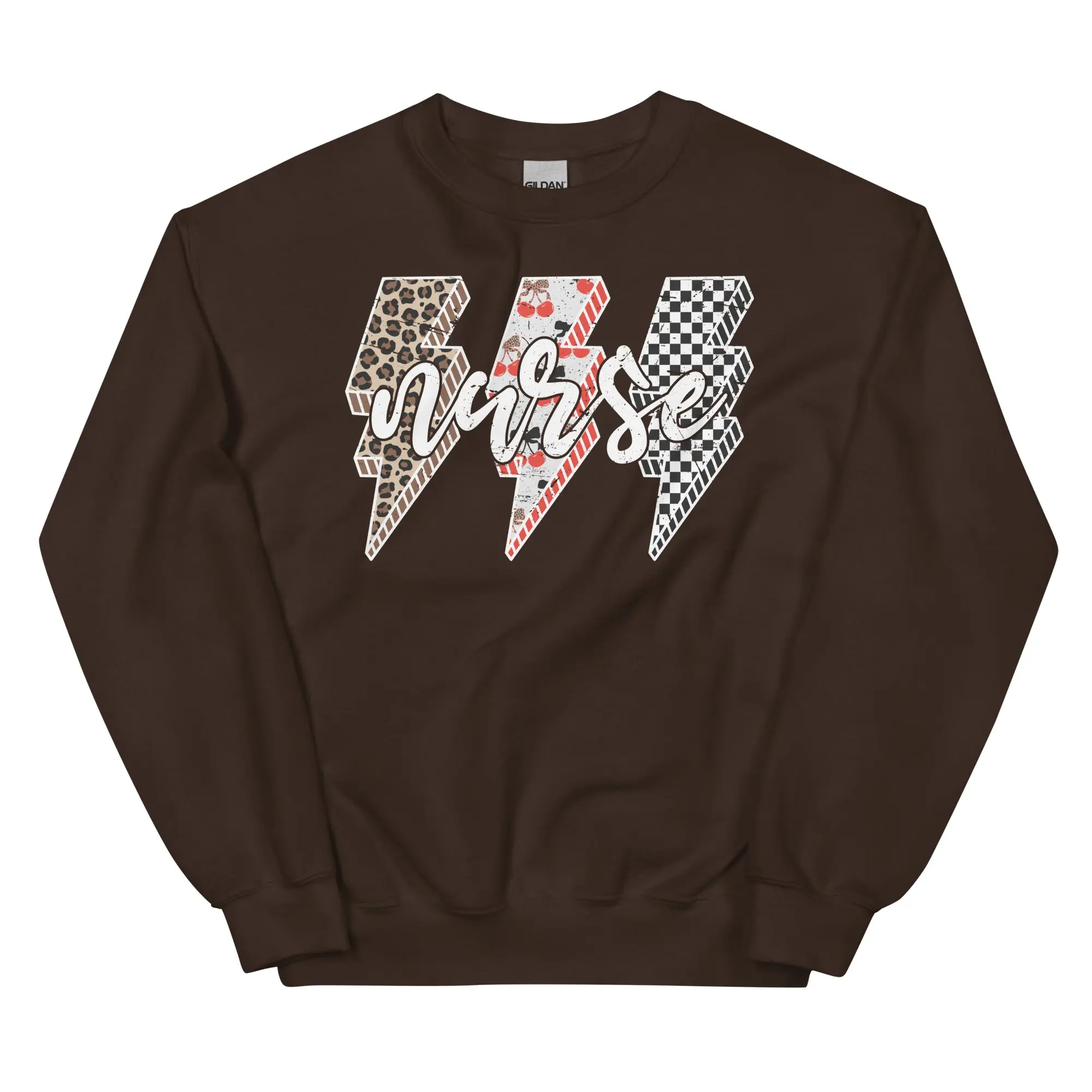 Lightning Bolt Nurse Sweatshirt