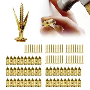 100pcs Self-Drilling Drywall Anchor Kit, No Drilling Required, Easy Home and Office Hanging, Includes 50 Anchors and 50 Screws