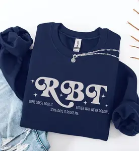 RBT Retro Sweatshirt or Short Sleeve T-SHIRT, BCBA Behavior Analyst , Future RBT Therapist , Autism Chaos Coordinator Top, rbt Gift Womenswear Medium