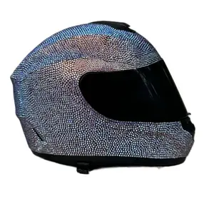 Rhinestone Helmet