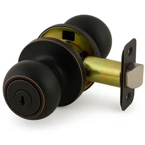 Cosmas 20 Series Oil Rubbed Bronze Entry Door Knob
