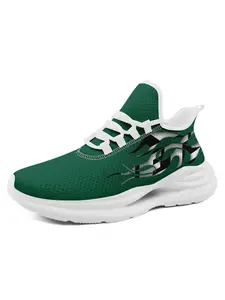 Men’s Green Jet-Inspired Team Spirit Trainers – Lightweight, Breathable Comfort | Street Casual | Game Day Sneakers