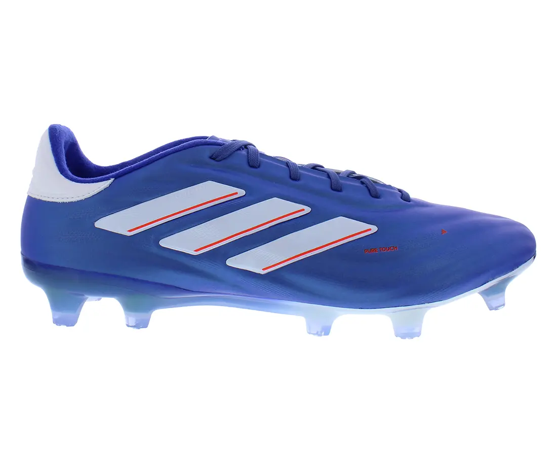 Adidas Copa Pure 2.1 FG Leather Soccer Cleats, Unisex Professional-Grade Athletic Shoes for Firm Ground Pitches, Footwear