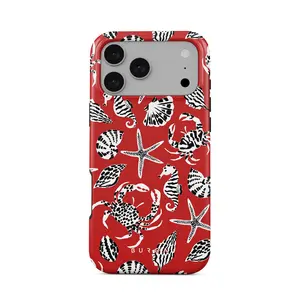 Hydra MagSafe iPhone Case by Burga – for iPhone 11 12 13 14 15 16 17 Pro Max | Vintage Phone Case | Autumn Vibes | Gift for Girls | Minimalist Design, Durable Protection #PomegranateCase
