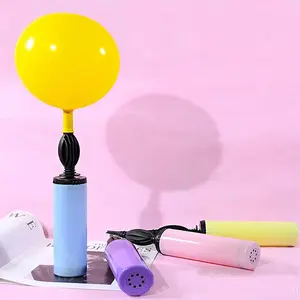 Balloon Inflation Tool, Portable Hand Push Pump, Balloon Inflator, Balloon Accessories for Birthday Party Wedding Decoration, Balloon Party Supplies