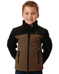 Boys' ' Pieced Softshell Jacket - 03-397-0780-0620 Br
