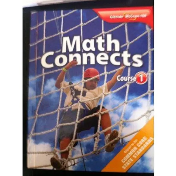 USED Book - Math Connects, Course 1 Student Edition by McGraw-Hill (Hardcover) - english