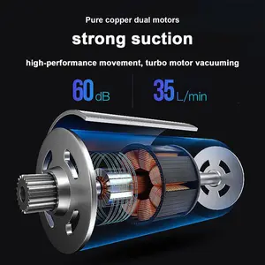 Cordless Handheld Vacuum Cleaner Small Mini Portable Car Auto Home Wireless