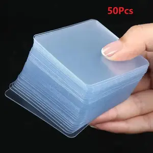 Heavy Duty Double Sided Adhesive Tape, Strong Adhesive Waterproof 50pcs Transparent Square Double Sided Tape, Universal Multifunctional Tape For Home Office Use