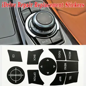 Car Interior Accessories PVC Sticker, Anti-Scratch Wear Resistant, Unique Shape, Precise Craftsmanship, idrive, Fits Bmw 3 Series & 5 Series