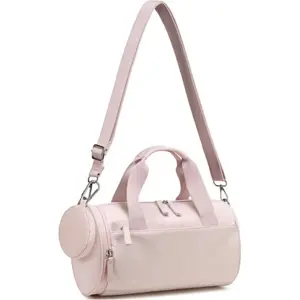 Single Shoulder Handheld Gym Bag Travel Bag Sports Bag Large Capacity Luggage Bag Round Tube Bag for Travel