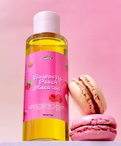 Raspberry Peach Macaron Body Oil