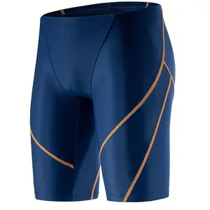 Men's Quick-Drying Compression Swim Trunks: Summer Pool & Beach Race Trunks!