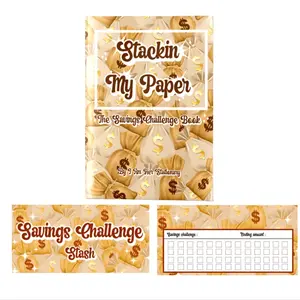 Stackin My Paper Savings Book With Envelopes