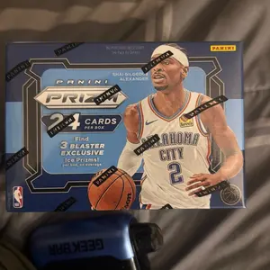 Panini 2024 Prizm Basketball Cards Box - 24 Cards Per Box with 3 Blaster Exclusive Ice Prizms - Oklahoma City Edition