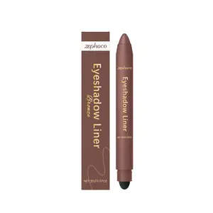 Eyeshadow Stick & 2-in-1 Eyeliner: Smooth Application, Waterproof, Sweat-Resistant, Long-Lasting, and Smudge-Proof