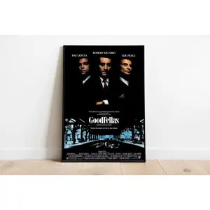 Goodfellas Poster - Martin Scorsese - Minimalist Movie Poster - Vintage Retro Art Print - Custom Poster - Wall Art Print - Home decor - Gift