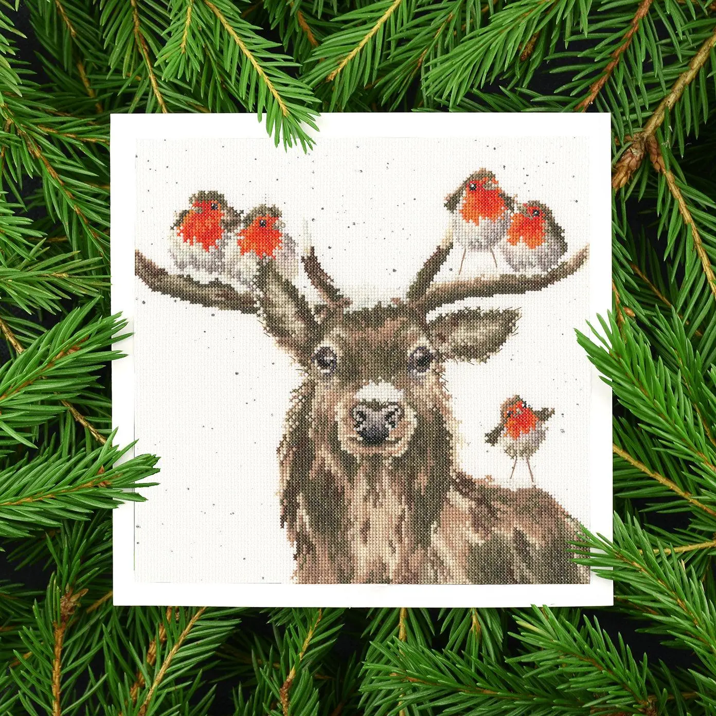 Festive Friends Counted Cross Stitch Kit by Bothy Threads XHD110