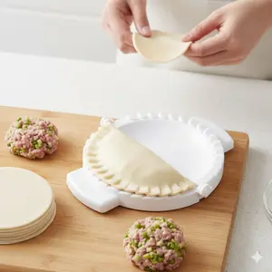 Foldable Non-Stick Dumpling Press: Multi-Function Ravioli Maker with Precise sealing Edge, Durable for Handmade Pasta, Commercial Kitchen Use, Kitchen Utensils Tools