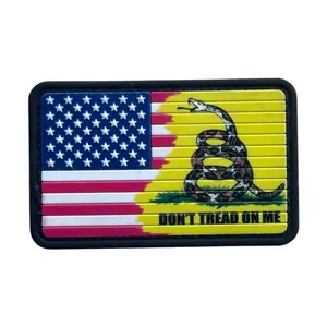 SNAKE FLAG M1 PVC MORALE PATCH