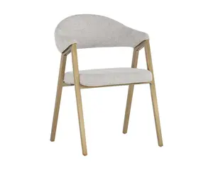 Belfast Timeless Minimalist Upholstered Dining Armchair