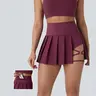 【Creator’s Pick】Halara Breezeful High Waisted Pleated 2-in-1 Side & Pocket Asymmetric Hem Quick Dry Mini Dance Skirt