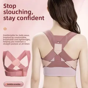 Adult hunchback posture correction belt, invisible posture corrector for straightening the back and enhancing personal demeanor, lightweight and unnoticeable when worn, improves body posture