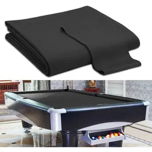 Worsted Blend Billiard Cloth Pool Table Felt Fast Speed for 7' 8' 9' Pool Table Pre Cut Bed & Rails