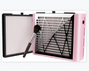 60W Nail Dust Collector – Vacuum Fan with Brush & 2 Filters for Acrylic Nails