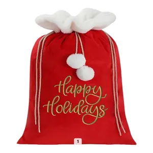 Embroidered Large Santa sack