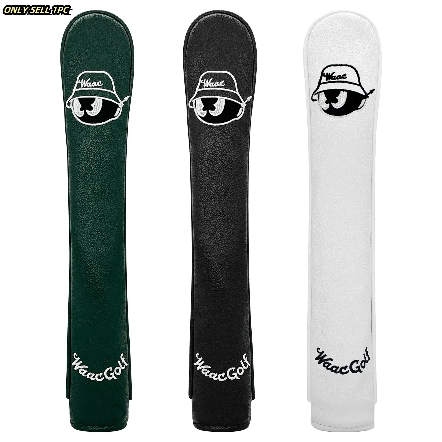 Golf Alignment Stick Cover for Training, Golf Training Accessory, Golf Gear, Golf Supply, Durable PU Leather Material for Durability, Available in Multiple Color Options for Every Golfer, Golf Accessories