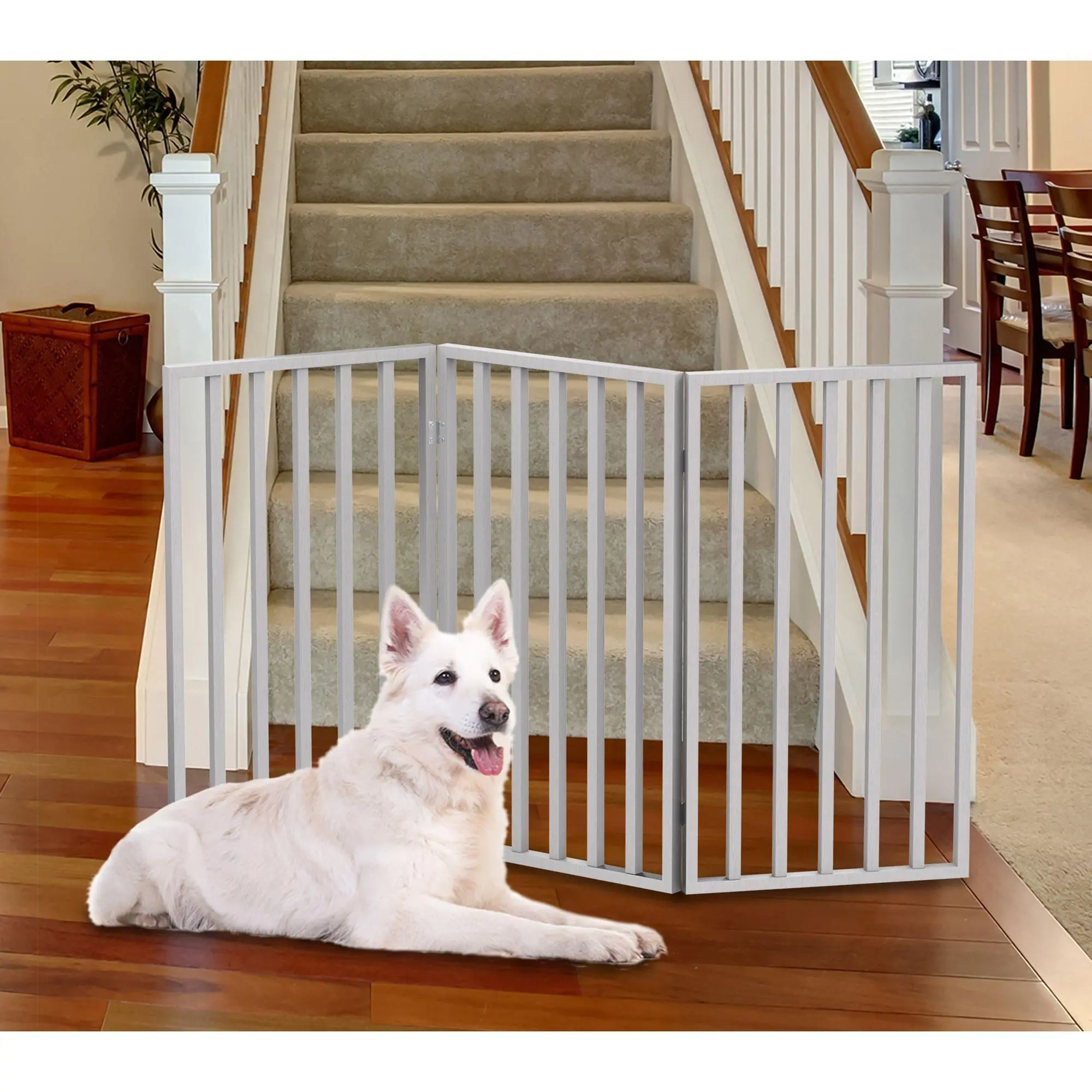 Petmaker 3-Panel Indoor Foldable 54" Pet Gate