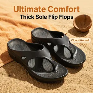 Women's Flip Flops Thong Cushion Sandals Toepost Slippers
