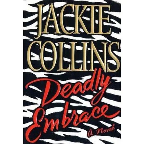 USED Book - Deadly Embrace by Jackie Collins (Hardcover) - english