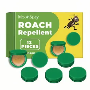 Roach Repellent, Domestic Dormitory Kitchen Powerful Cleaning Cockroach Exterminator Cockroach Gel Bait Pest Control Kit Rodent Repellent Pouches for Indoor & Outdoor